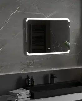 Kúpeľňové zrkadlá MEXEN - Nida zrkadlo s osvetlením 80 x 60, LED 600 9806-080-060-611-00