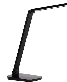 Lampy Lucide 24656/10/30 - LED Stmievateľná stolná lampa VARIO LED LED/8W/230V čierna 24656/10/30