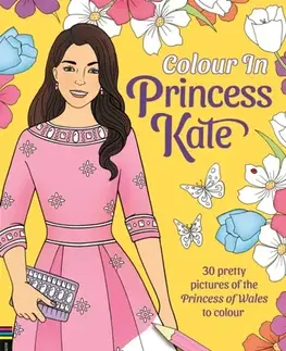 Nalepovačky, vystrihovačky, skladačky Colour in Princess Kate - Georgie Fearns