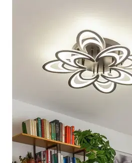 Svietidlá BRILAGI - LED Stmievateľný prisadený luster TWIST LED/125W/230V 3000-6500K + DO BG-J3331/B