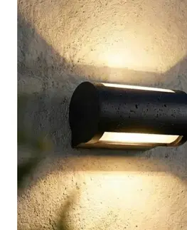 LED osvetlenie  LED vonkajšie nástenné svietidlo LED/13W/230V IP65 čierne SCD 05 L