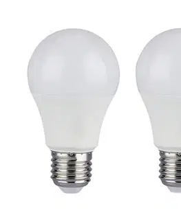 Žiarovky  SADA 2x LED Stmievateľná žiarovka A60 E27/9W/230V 6400K 7290