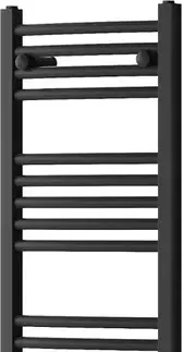 Radiátory do kúpeľne MEXEN/S - Ares radiátor + vykurovacia tyč 900 x 400 mm, 300 W, čierna W102-0900-400-2300-70