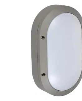 Svietidlá  LED vonkajšie nástenné svietidlo BERAD LED/8W/230V IP54 šedé SKU009556