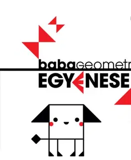 Leporelá, krabičky, puzzle knihy Babageometria - Egyenesek - Diána Nagy