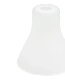 Lampy  Náhradné sklo k lustru E27 pr. 20 cm biela 8563
