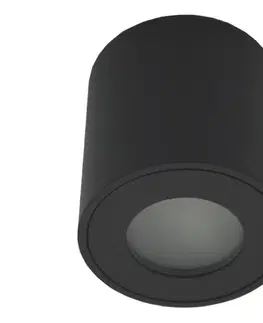 Svietidlá  Vonkajšie stropné svietidlo FARA 1xGU10/50W/230V IP54 čierna SKU013040