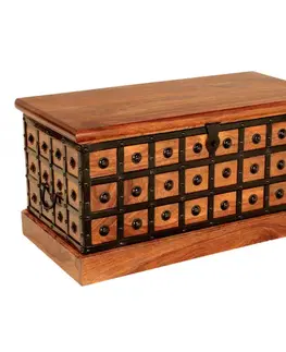 Truhlice Truhlica 90x45x45 Jali z indického masívu palisander