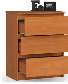 Komody a skrinky Moderná komoda SILVIA60, jelša