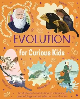 Príprava do školy, pracovné zošity Evolution for Curious Kids - Anna Claybourne