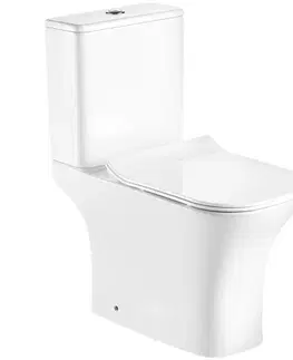 Záchody KERRA - WC kompakt Kamet (so sedátkom) 5907548118127