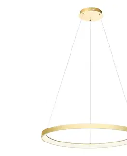 Svietidlá Redo 01-2676-LED Stmievateľný luster na lanku ICONIC LED/60W/230Vpr. 78 cm zlatá 01-2676