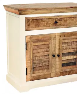 Komody Komoda Agni 90x90x45 indický masív mango
