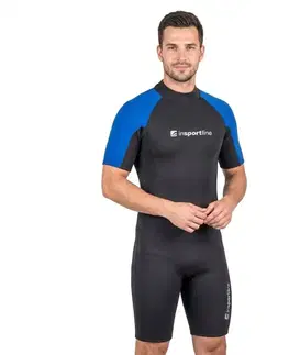 Neoprény Pánsky neoprénový komplet s krátkym rukávom inSPORTline Tergeston čierno-modrá - L