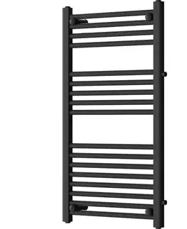Radiátory do kúpeľne MEXEN - Mars vykurovací rebrík/radiátor 900 x 500 mm, 370 W, čierna W110-0900-500-00-70-S