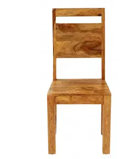 Jedálenské stoličky Stolička Amba z indického masívu palisander
