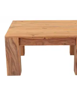 Konferenčné stolíky Konferenčný stolík Tara 80x40x80 indický masív palisander