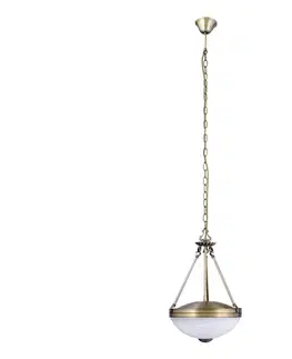 Svietidlá Rabalux 8547 - Luster na reťazi MARLENE 2xE27/60W/230V