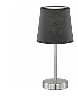 Lampy Wofi 8324.01.10.0000 - Stolná lampa CESENA 1xE14/42W/230V čierna 8324.01.10.0000