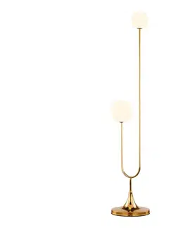 Lampy Jupiter 1945 - Stojacia lampa SELEN 2xG9/40W/230V zlatá 1945