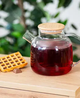 Hrnčeky a šálky 4Home Kanvica na čaj Bamboo Hot&Cool, 1,2 l