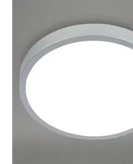 Svietidlá Briloner 3709-014 - LED RGBW Stm. stropné svietidlo LED/22W/230V strieborná + DO 3709-014