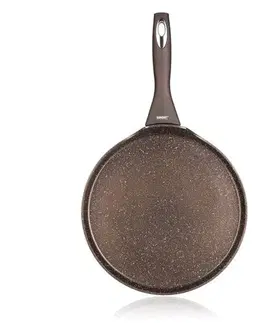 Panvice Banquet Panvica na palacinky s nepriľnavým povrchom PREMIUM Dark Brown 24 x 1,6 cm