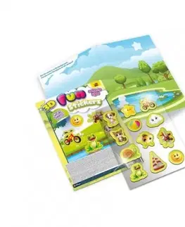 Nalepovačky, vystrihovačky, skladačky Reflexné 3D nálepky - Bezpečne na cestách