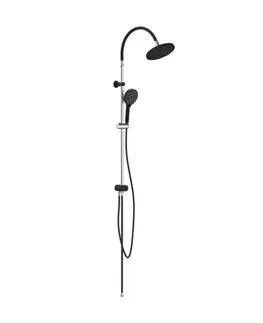 Kúpeľňové batérie Eisl Eisl - Sprchový set bez batérie MATAO, chróm / čierna 60627 60627
