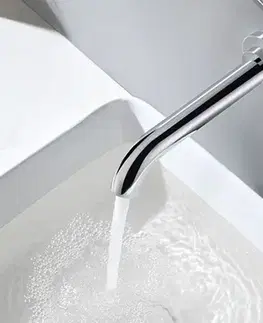 Kúpeľňové batérie REA - Umývadlová batéria Lungo LONG CHROM + BOX REA-B0369