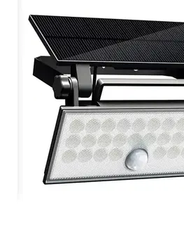 Záhradné lampy Top Light - LED Solárny nástenný reflektor HELEON PRO LED/8W/3,7V IP65 4000K Heleon PIR PRO
