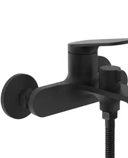 Kúpeľňové batérie REA - Vaňová batéria Marco Black REA-B5941