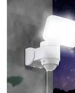 Záhradné lampy Eglo 98196 - Solárne nástenné LED svietidlo so senzorom CASABAS LED/3,7V IP44 98196