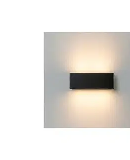 Svietidlá Ideal Lux - LED Nástenné svietidlo DELTA LED/10W/230V 3000K 30 cm CRI 90 čierna 336510