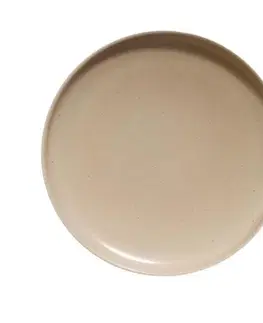 Taniere MODERNA Tanier dezertný porcelánový 19cm MODERNA púdrový