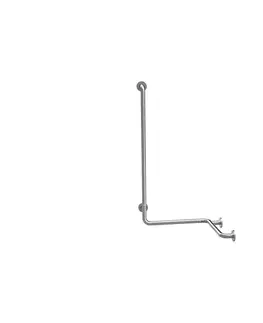 Svietidlá BEMETA Madlo do sprchy 66x118 cm nerez/strieborné 301154022