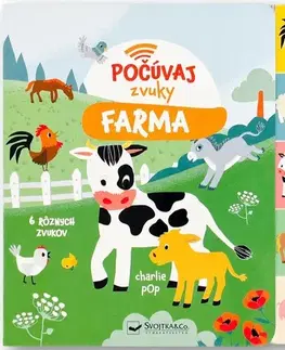 Zvukové knihy Počúvaj zvuky: Farma - Charlie Pop