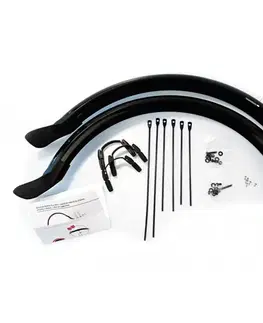 Komponenty na kolobežky Set blatníkov predný 26" a zadný 20" pre kolobežky Crussis Cobra