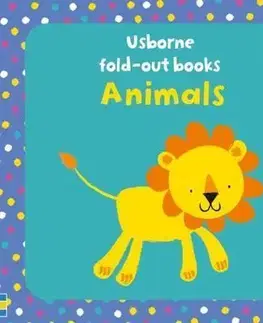 Leporelá, krabičky, puzzle knihy Animals - Fiona Watt,Stella Baggott