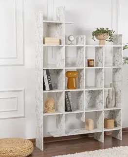 Knižnice Knižnica Manco - Carrara Marble