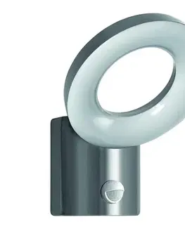 Svietidlá Ledvance - LED Vonkajšie nástenné svietidlo so senzorom LOOP 1xLED/12W/230V IP44 4058075205901
