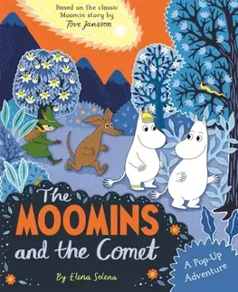 3D, magnetické, priestorové knihy The Moomins and the Comet: A Pop-Up Adventure - Macmillan Children's Books