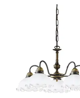 Svietidlá Kolarz 731.85.73 - Luster na reťazi NONNA 5xE27/75W/230V 731.85.73