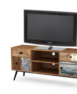 TV stolíky HALMAR Mezo RTV-1 tv stolík kombinácia farieb