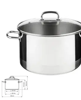 Hrnce KOLIMAX ČR Hrniec nerez s pokrievkou 8l, 26cm, PROFESSIONAL Kolimax