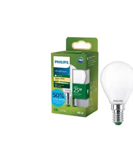 LED osvetlenie LED žiarovka ULTRAEFFICIENT Philips P45 E14/1,2W/230V 2700K 872110305219300