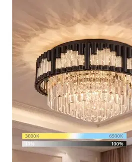 Svietidlá BRILAGI - LED stmievateľné stropné svietidlo CROWN LED/41W/230V priemer 48 cm čierne + DO BRSL61031B-LED