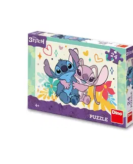 Do 49 dielikov Dino Puzzle Stitch a Angel 24 Dino FSC