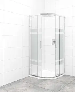 Sprchovacie kúty Sprchovací kút štvrťkruh 80x80 cm SAT TEX SATBKTEXS80CRS SATBKTEXS80CRS