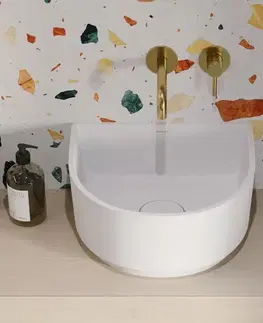 Umývadlá OMNIRES - CADENCE M+ umývadlo na dosku, 42 x 37 cm biela mat /BM/ CADENCE420BM